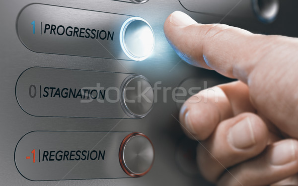 Stock photo: Life choices and Change Decisions. Career Advancement