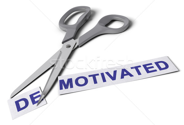 Demotivated vs Motivated Concept Stock photo © olivier_le_moal