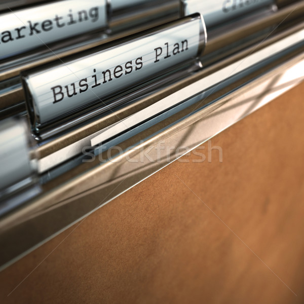 Business plan Stock photo © olivier_le_moal