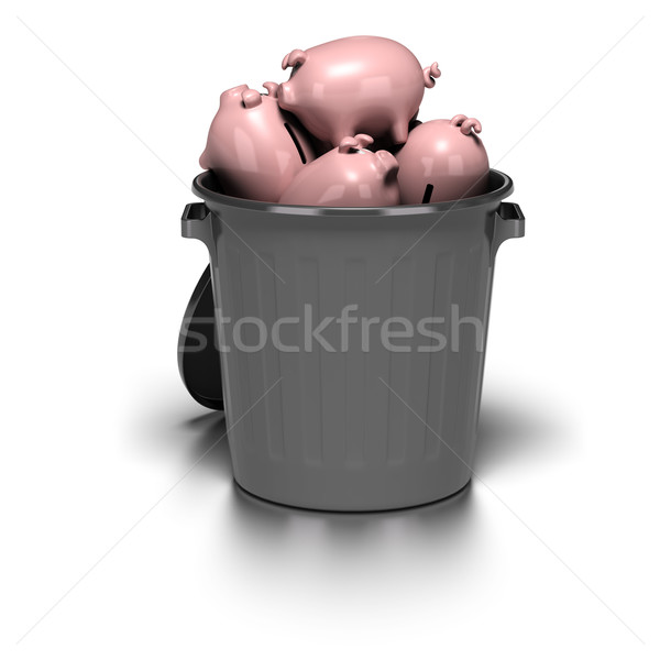 wasting money Stock photo © olivier_le_moal