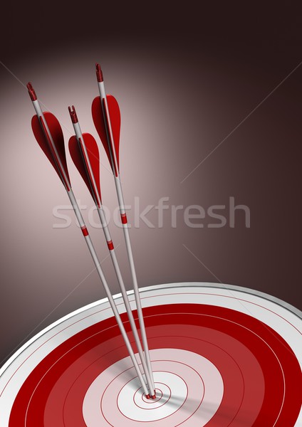 Stock photo: business concept background, to be competitive