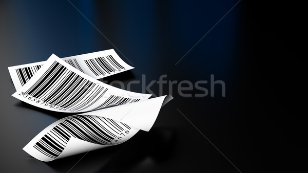 barcodes sticker label Stock photo © olivier_le_moal