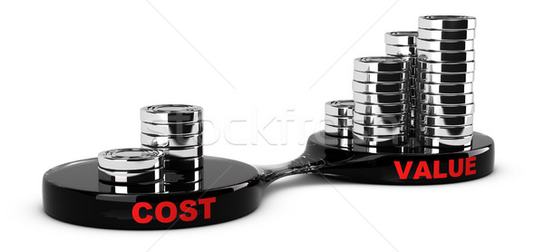 Stock photo: Low Cost, High Value