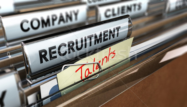 Talents recruitment Agency Stock photo © olivier_le_moal