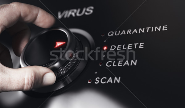Anti Virus Protection, Detection and Removal Program Stock photo © olivier_le_moal