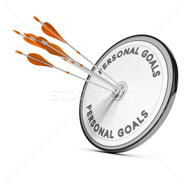 Business Concept, Personnal Goals Stock photo © olivier_le_moal