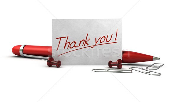 thank you, acknowledgment Stock photo © olivier_le_moal