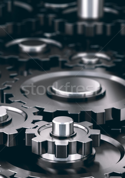 Gears in Rotation Stock photo © olivier_le_moal