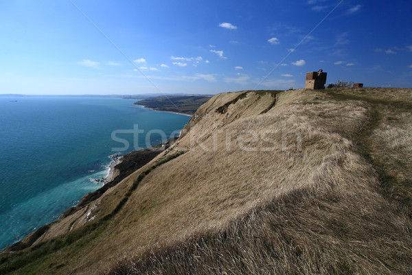 Coastă Anglia plajă apă peisaj Imagine de stoc © ollietaylorphotograp