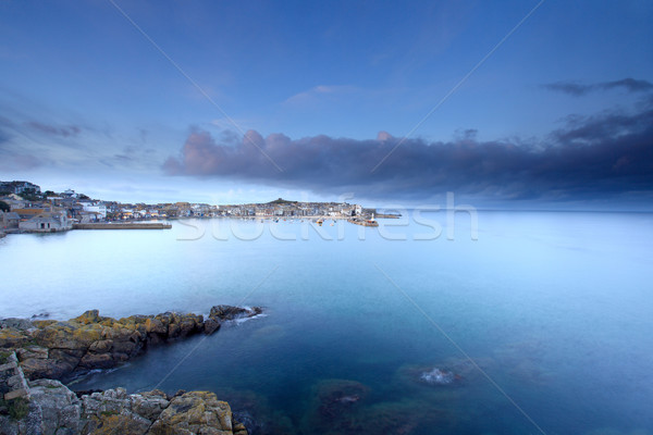 Océan vagues cornwall Angleterre ciel mer [[stock_photo]] © ollietaylorphotograp