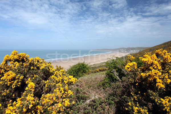 Nord côte coucher du soleil plage ouest [[stock_photo]] © ollietaylorphotograp