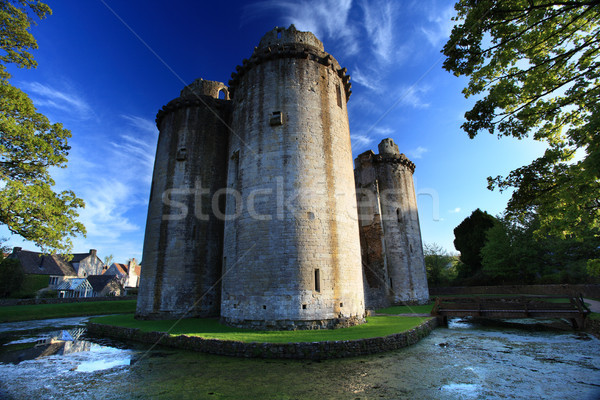 Nunney Castle Somerset Stock photo © ollietaylorphotograp