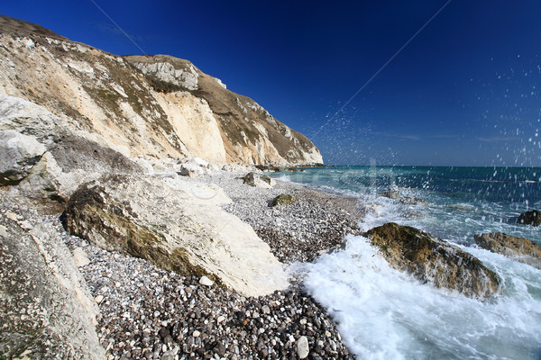 Costa Inghilterra spiaggia acqua panorama Foto d'archivio © ollietaylorphotograp