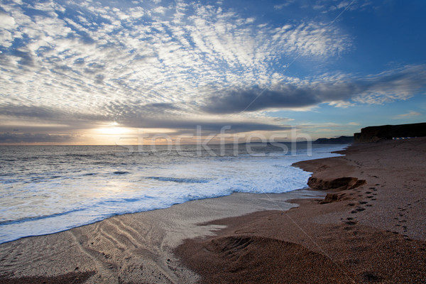 Vest peisaj faimos coastă plajă Imagine de stoc © ollietaylorphotograp