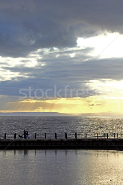 Pas description ciel soleil coucher du soleil nature [[stock_photo]] © ollietaylorphotograp