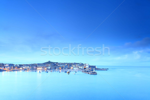 Océan vagues cornwall Angleterre ciel mer [[stock_photo]] © ollietaylorphotograp