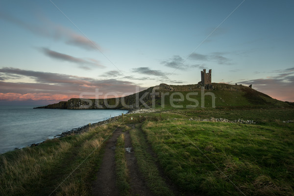 Dunstanburgh Castle  Stock photo © ollietaylorphotograp