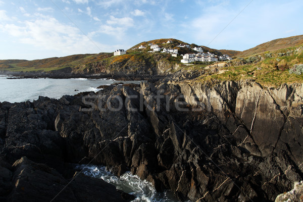 Woolacombe  North  Devon coast Stock photo © ollietaylorphotograp