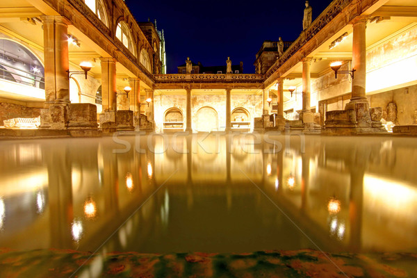 Roman baths at Avon England Stock photo © ollietaylorphotograp