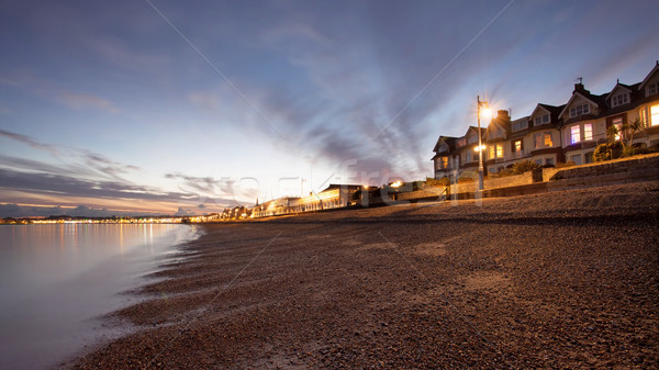 Houses by  the sea Stock photo © ollietaylorphotograp