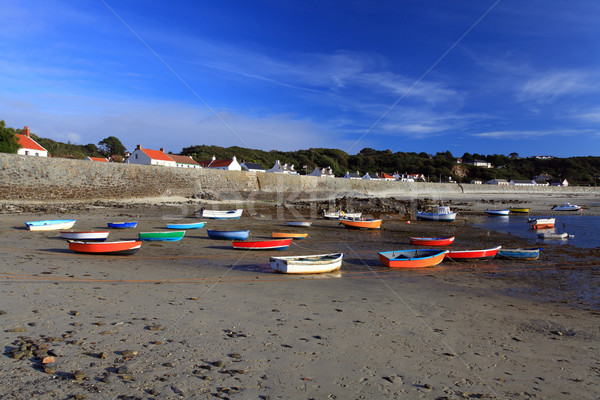 Rocquain Bay Guernsey Stock photo © ollietaylorphotograp