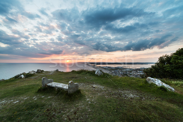 Dorset Chesil Beach Stock photo © ollietaylorphotograp