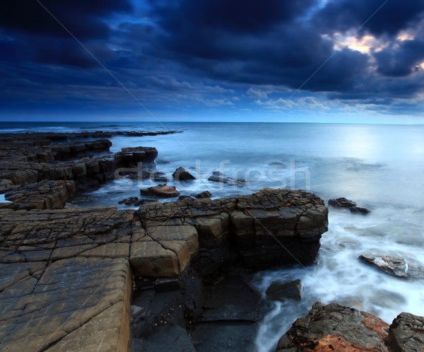Kimmeridge bay Dorset Stock photo © ollietaylorphotograp