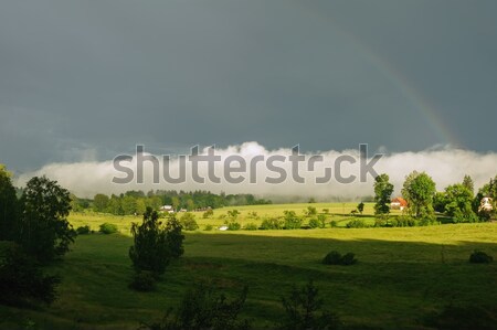 Landscape after the storm Stock photo © ondrej83