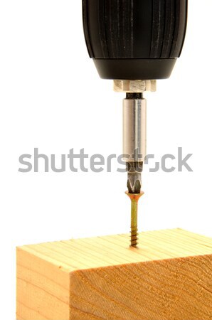 Screwing the screw Stock photo © ondrej83