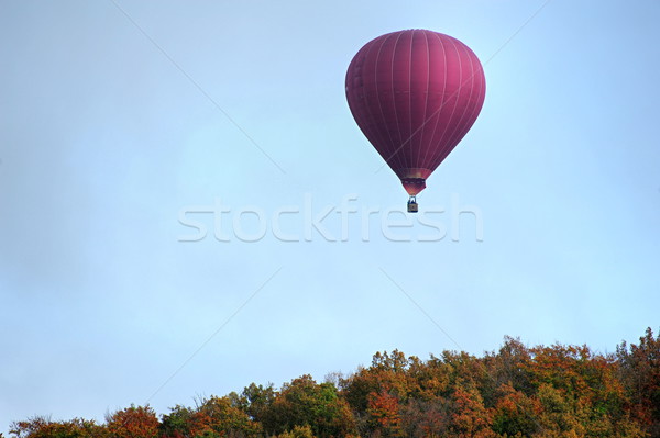 Stockfoto: Najaar · ballon · vluchten · vlucht · ballonnen · gekleurd