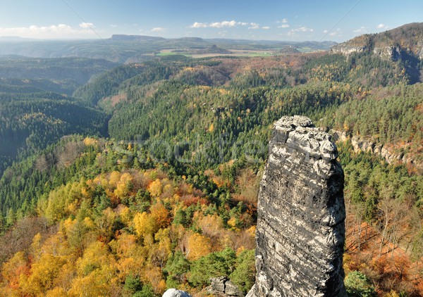 Rocks in Czech Switzerland Stock photo © ondrej83