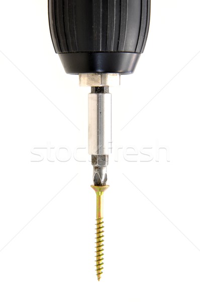Screwing the screw Stock photo © ondrej83