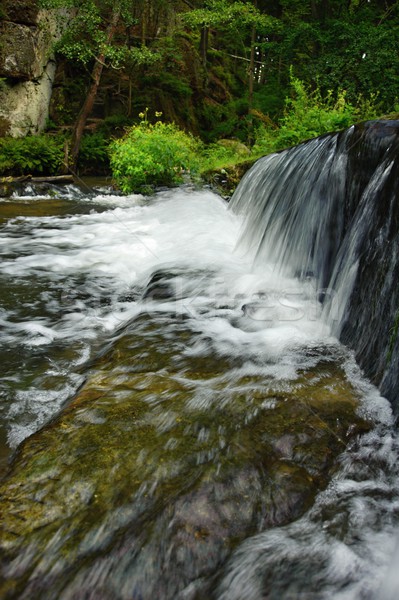 Weir on the River Stock photo © ondrej83