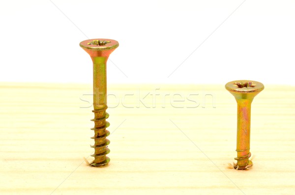 Screw partially screwed Stock photo © ondrej83