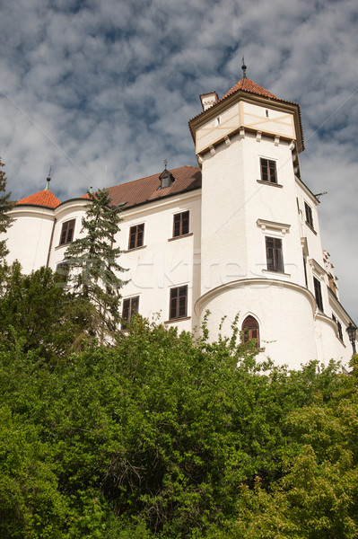 Vieux château après-midi lumière tir parc [[stock_photo]] © ondrej83