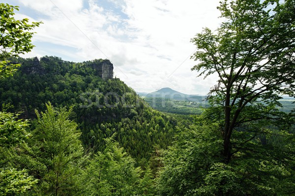 Panorama bella natura viaggio pietra Foto d'archivio © ondrej83