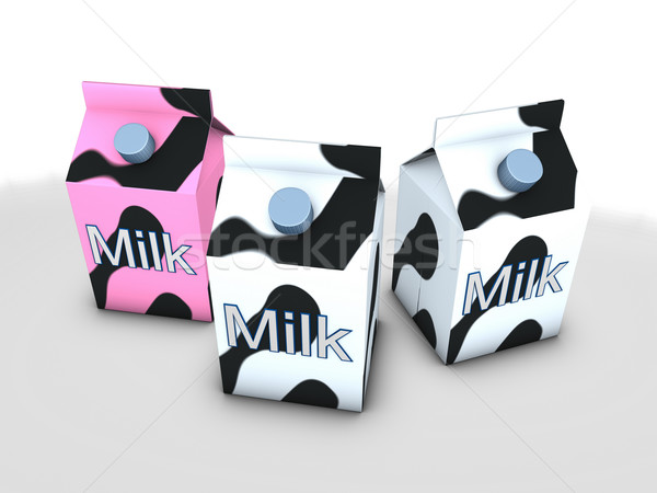 Milk box Stock photo © OneO2