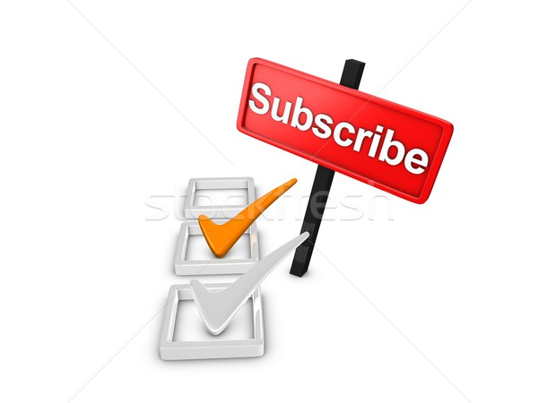Subscribe Stock photo © OneO2