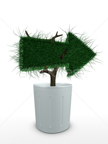 Bonsai 3D imagine floare copac mediu Imagine de stoc © OneO2