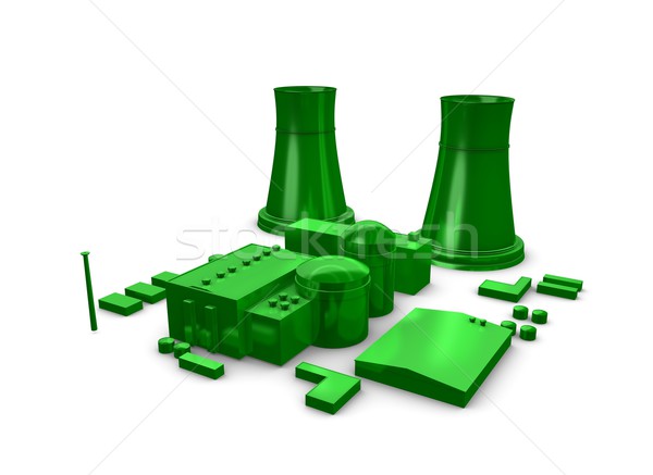 Nuclear reactor Stock photo © OneO2