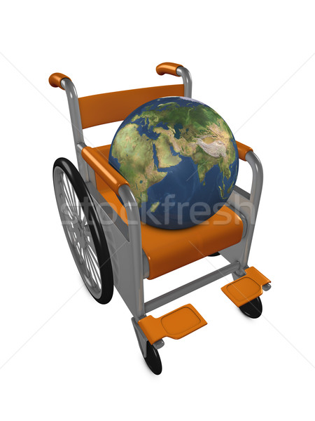 Disable earth Stock photo © OneO2