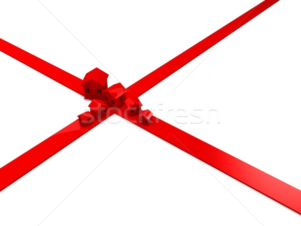 Foreclosure crisis Stock photo © OneO2