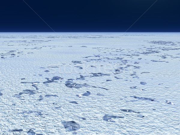 Snow plain Stock photo © Onyshchenko
