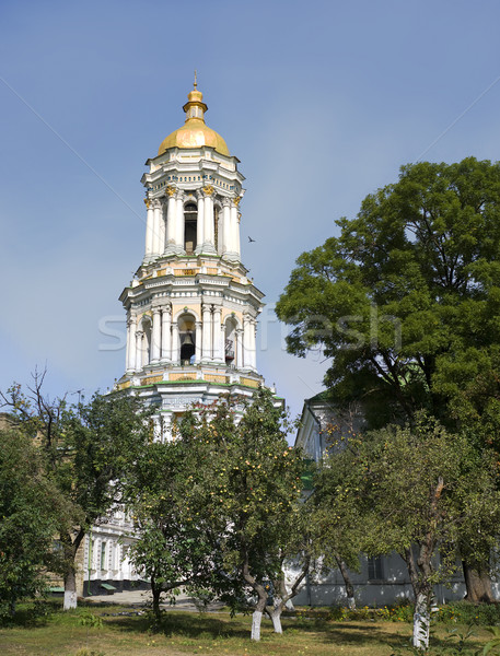 Belltower in Kyiv Pechersk Lavra Stock photo © Onyshchenko