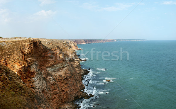 Vue nord Bulgarie eau mer espace [[stock_photo]] © oorka