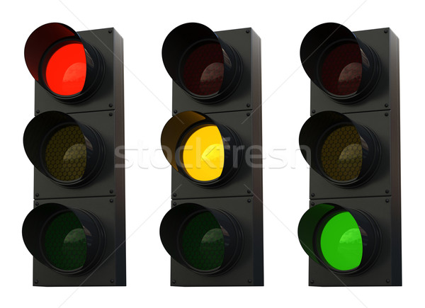 Traffic lights Stock photo © oorka