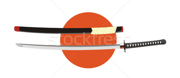 Japans zwaard kunst samurai China Japan Stockfoto © oorka