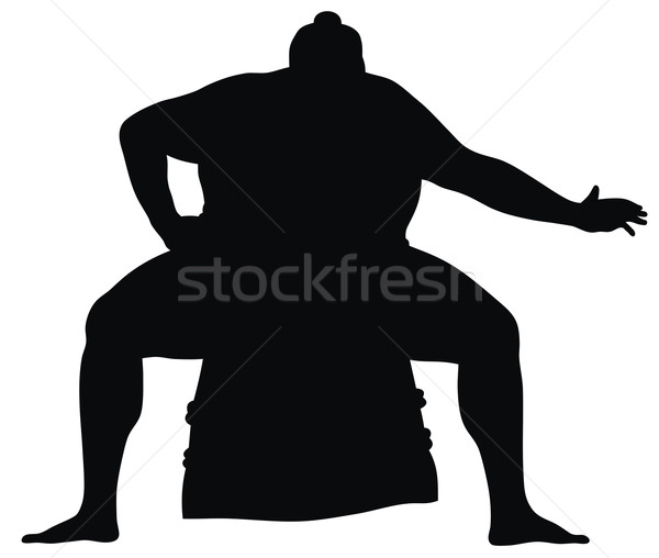 Sumo wrestler Stock photo © oorka