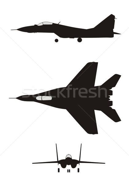 Jet fighter Stock photo © oorka
