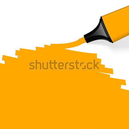 Colored Highlighter with marking Stock photo © opicobello
